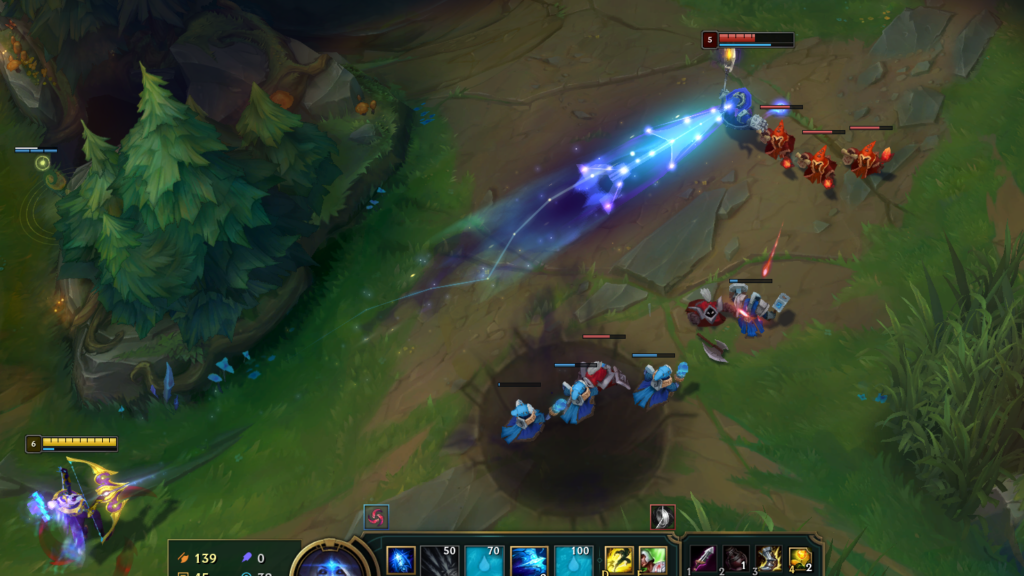 Ashe's ultimate in-game