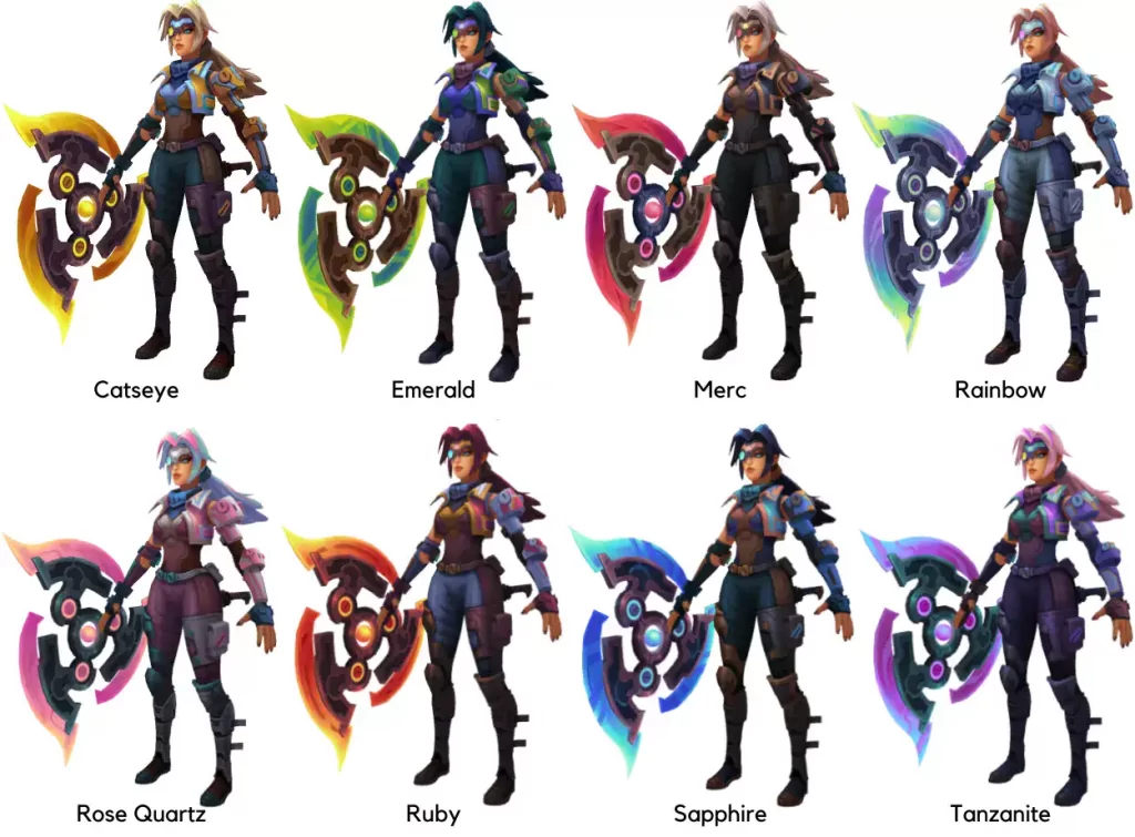 Odyssey Sivir Chromas