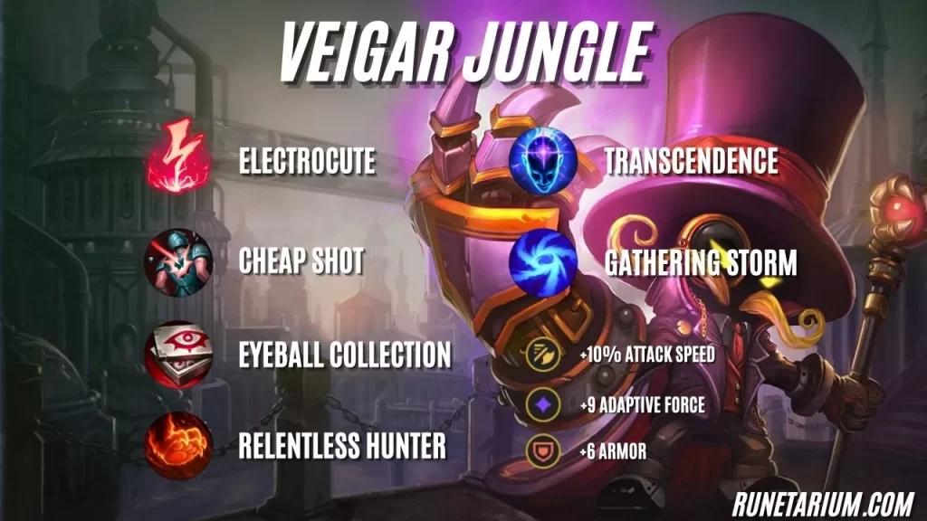 Veigar jungle runes