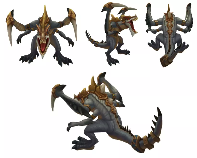 Prehistoric Cho'Gath 3D Model