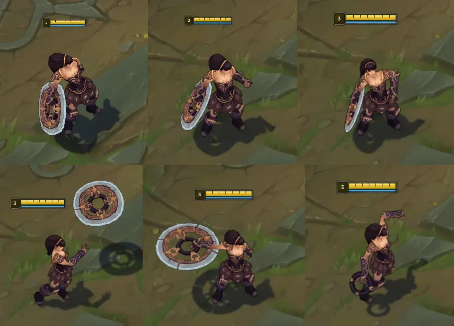 Warrior Princess Sivir Emotes