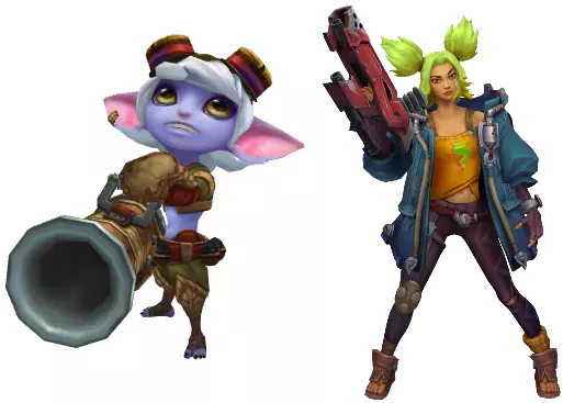 Champions with Guns - Tristana, Zeri